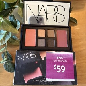 New NARS 4 Eyeshadow & 2 Blush Eye & Cheek Palette # 9986 6 Shades